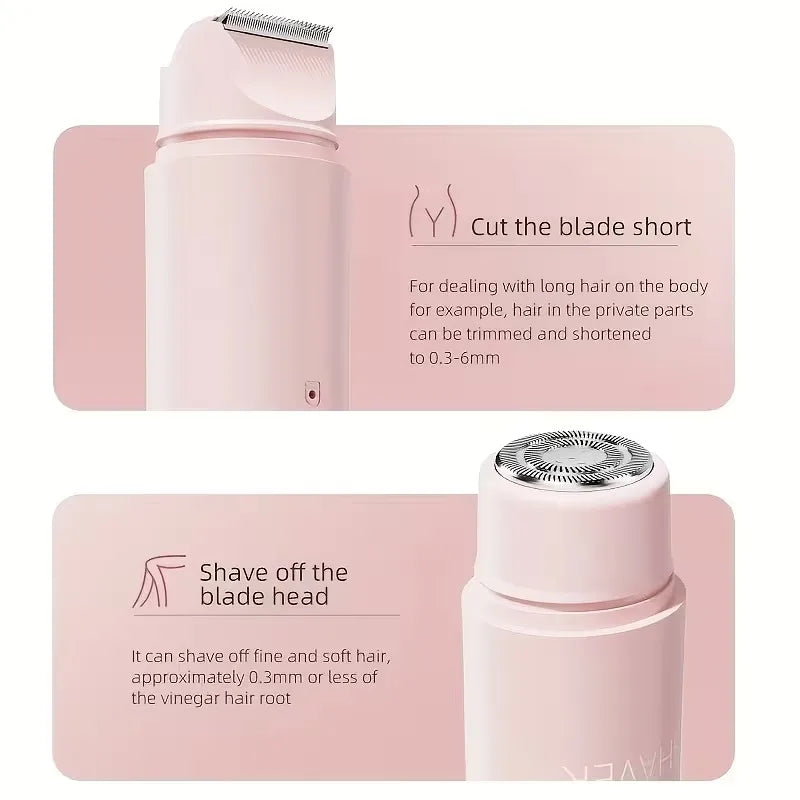 LuxeLoop 2-in-1 Electric Body Trimmer