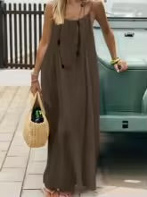 Effortless Summer Spaghetti Dress